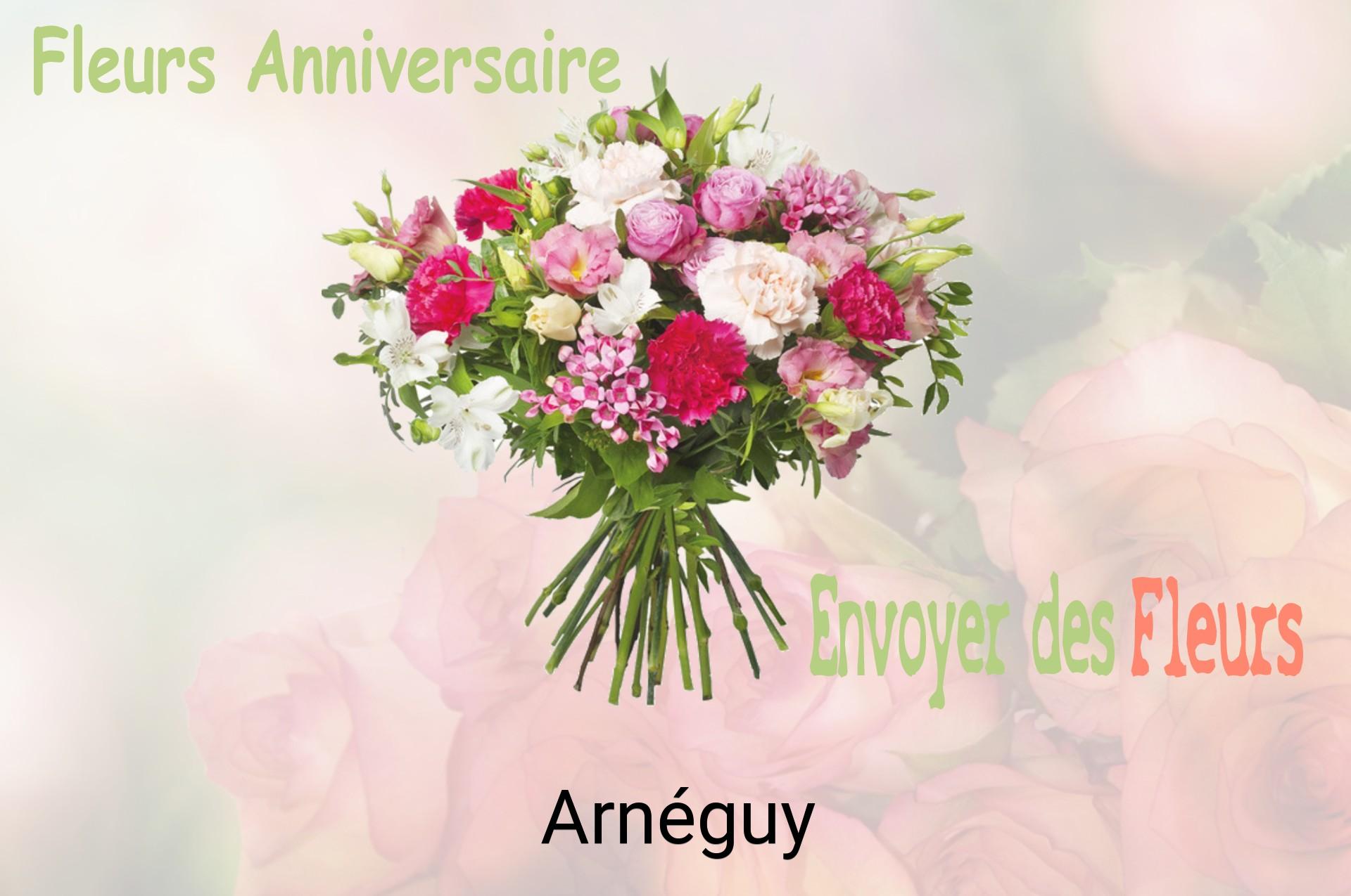 Bouquet de fleurs d’anniversaire livré à Arnéguy